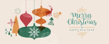 Mutlu Noeller. Yeni yıl tebrik kartı çizimleri. Kış tatili süslemeleri. Parti daveti veya xmas sezonu dileği için İskandinav suluboya karalama tasarımı.