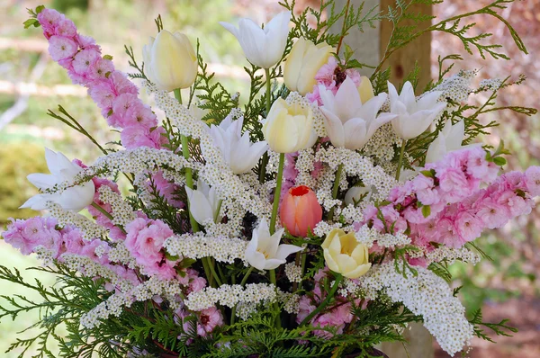 Spring floral arrangement — Stock Photo, Image