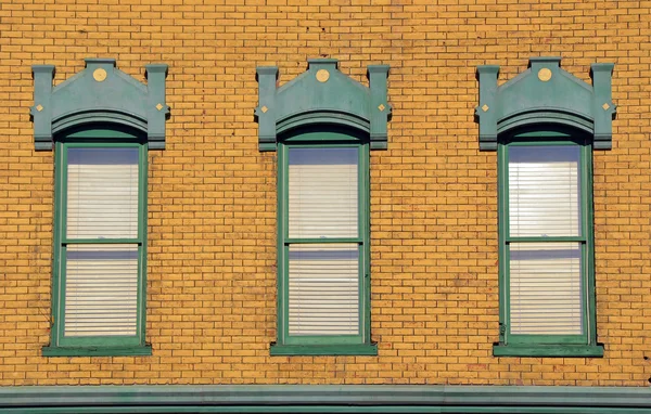 Old wooden windows — Stock Photo, Image