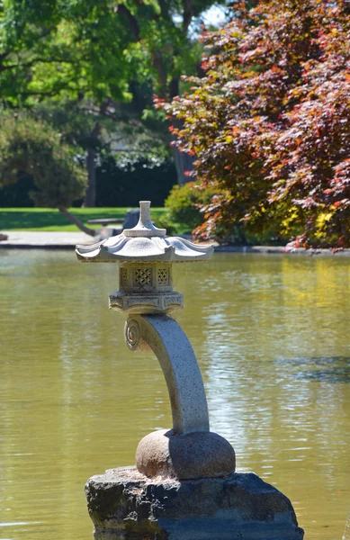 Japanese rock lantern — Stock Photo, Image