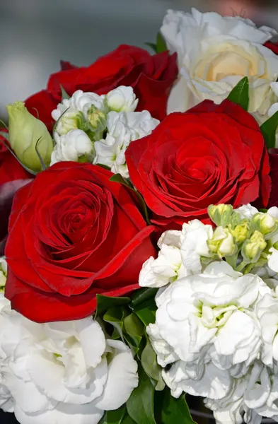 Red roses bouquet — Stock Photo, Image