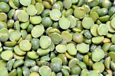 Yeşil bezelye desen Böl