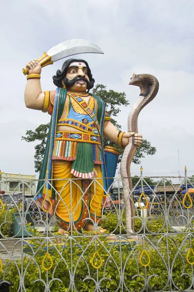 Statua del Demone Mahishasura — Foto Stock