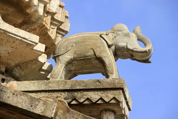 Salutation pierre éléphant — Photo