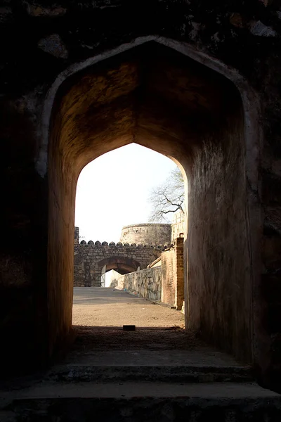 Vista Desde Las Puertas Interiores Fort Jhansi Uttar Pradesh India — Foto de Stock