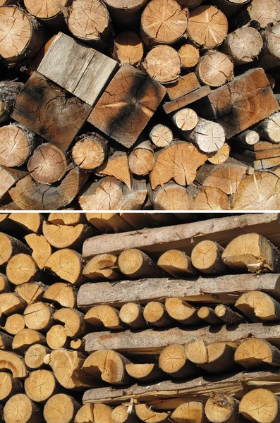 Набор текстур дерева — стоковое фото
