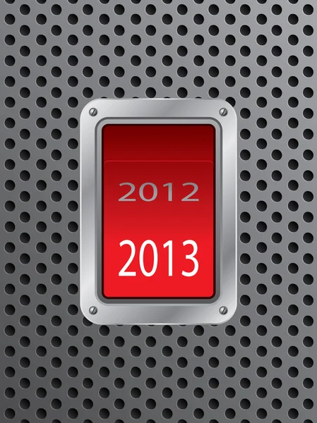 Passage de 2012 à 2013 — Image vectorielle