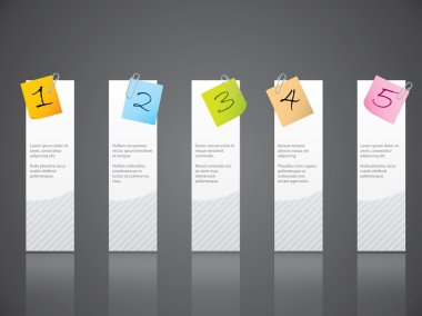 numaralı notepapers beyaz etiket ekli