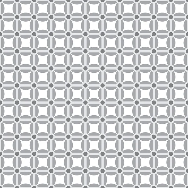 Gray pattern set with various shapes — Stock Vector
