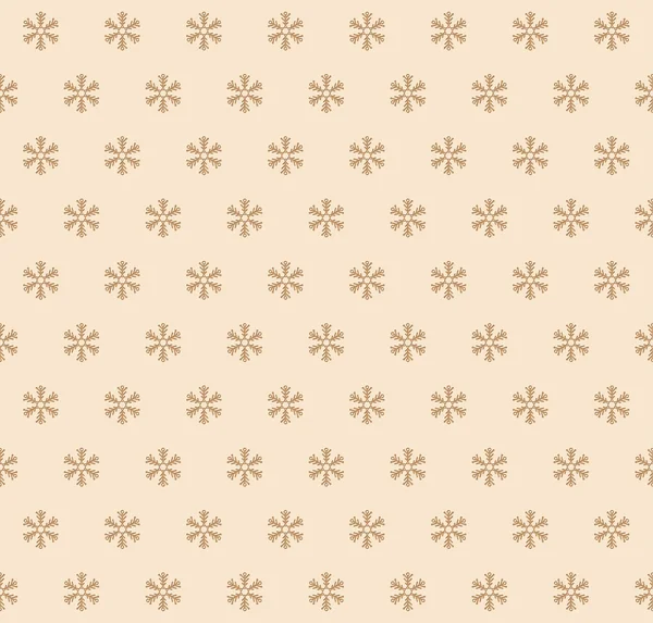 Debossed snowflake seamless pattern design — Stock Vector