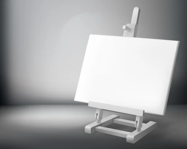 Easel. Ilustración vectorial . — Vector de stock