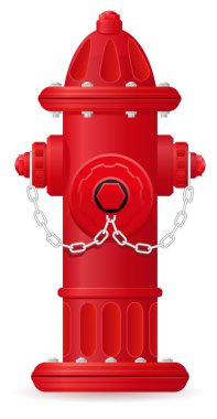 Fire hydrant vector illustration clipart