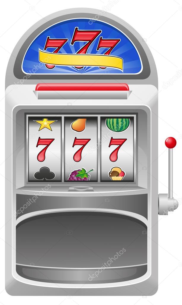 Slot machine vector illustration
