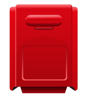 Mailbox icon vector illustration clipart