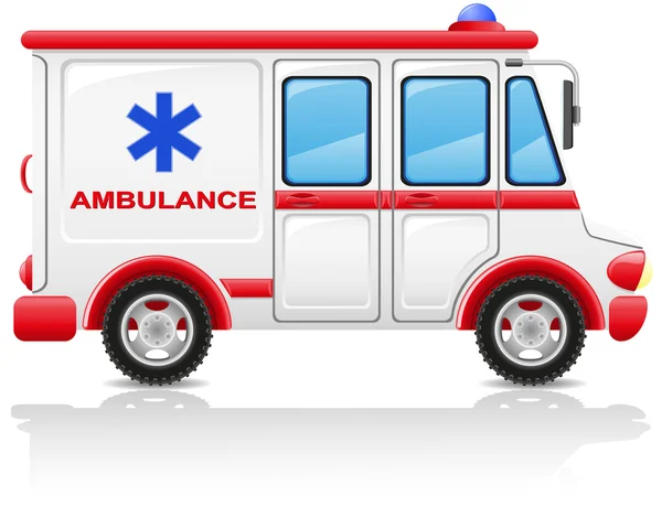 Ambulance auta ilustrace — Stock fotografie