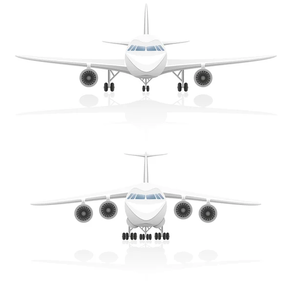 Ilustracja samolotem — Zdjęcie stockowe