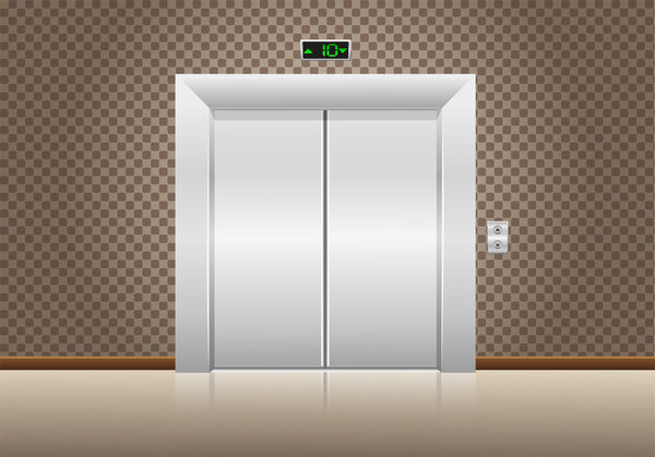 Двери лифта
