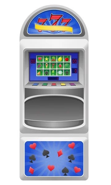 Spielautomaten-Illustration — Stockfoto