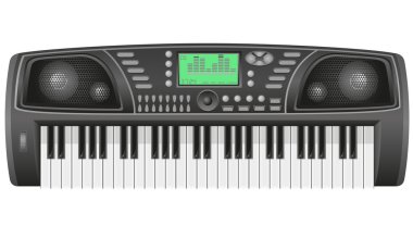 synthesizer vektör çizim