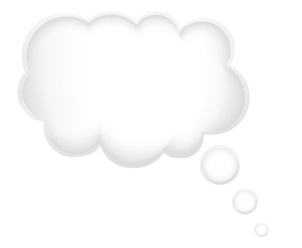 concept of a dream in the cloud vector illustration