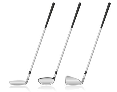 golf sopası illüstrasyonu
