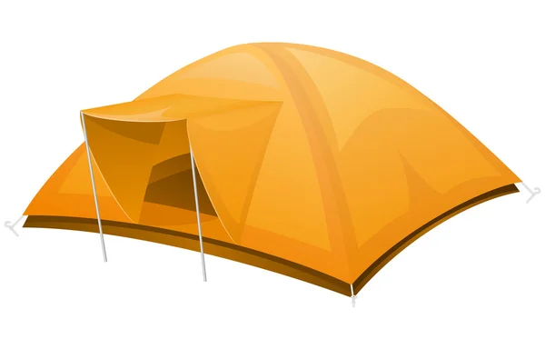Tourist tent vector illustration — Stock Vector