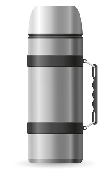 Illustrazione vettoriale Thermos — Vettoriale Stock