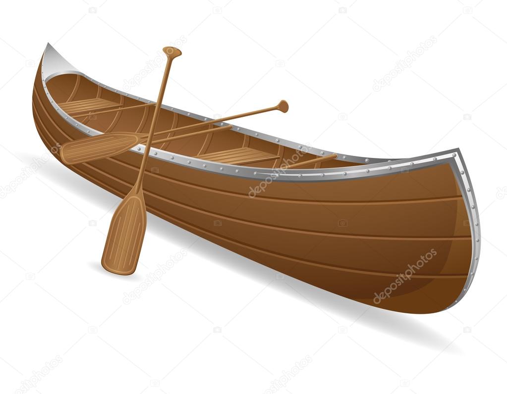 Canoe Clipart Vectores