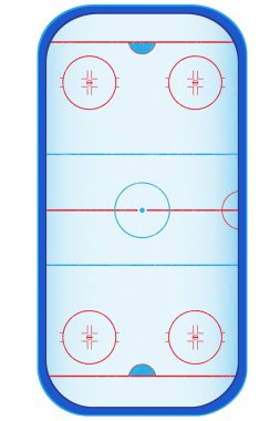 Hokey Stadyumu vektör çizim