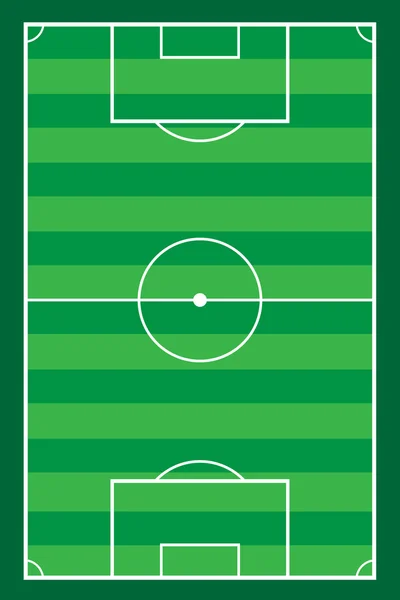 Fotboll Fotboll stadiun fältet vektor — Stockový vektor
