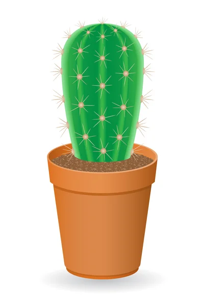 Ilustración vector cactus — Vector de stock