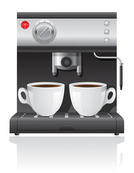 Coffee maker vector illustration — Stock Vector