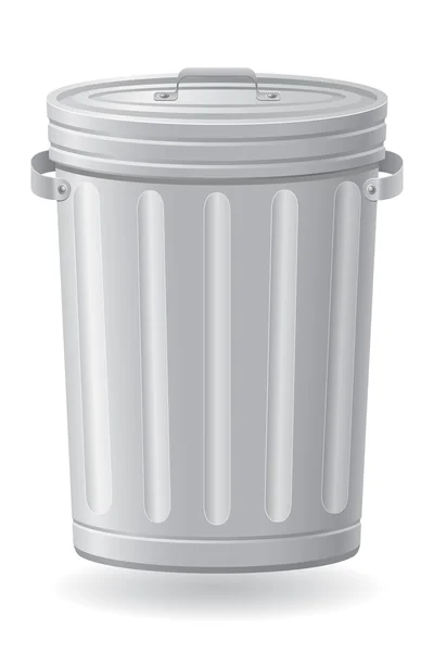 ゴミ箱のベクトル図 — ストックベクタ