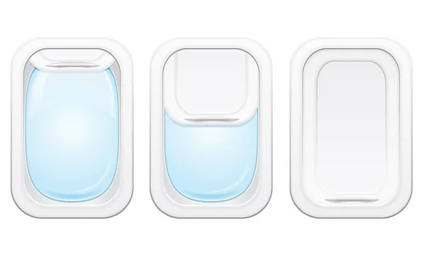 uçak porthole vektör çizim