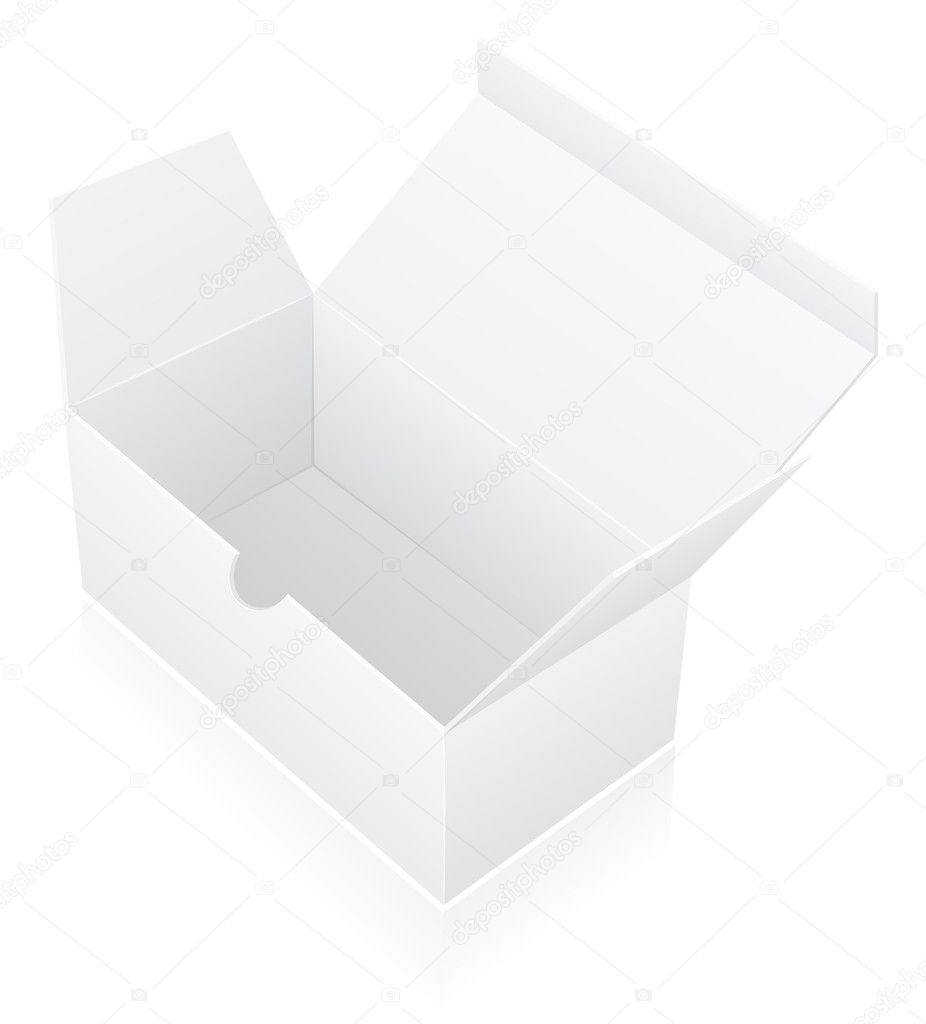 packing box vector illustration