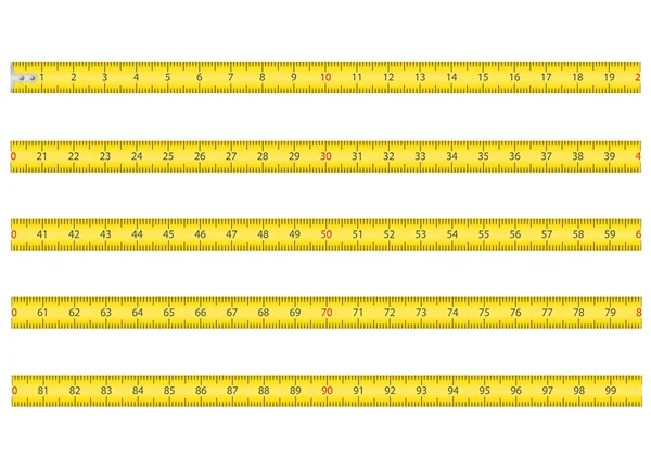 测量工具轮盘赌矢量图的磁带 — 图库矢量图片#