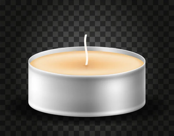Κερί Εικονογράφηση Διάνυσμα Κερί Απομονώνονται Λευκό Φόντο — Διανυσματικό Αρχείο