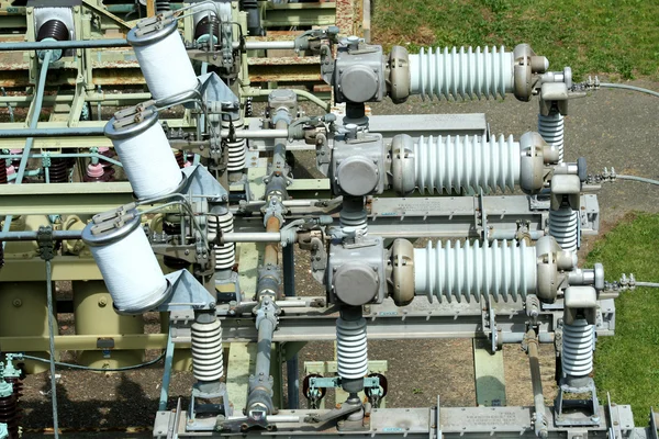 Subestación del transformador eléctrico —  Fotos de Stock