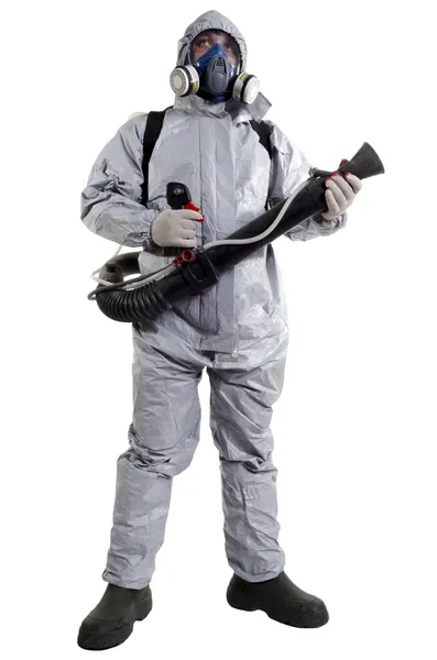 Pest control worker — Stock Photo, Image
