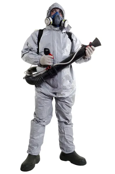 Pest control werknemer — Stockfoto