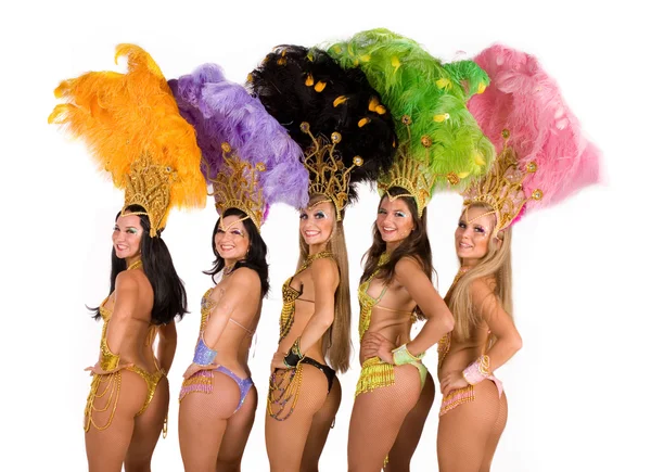 Carnival dancers — Stock Photo, Image