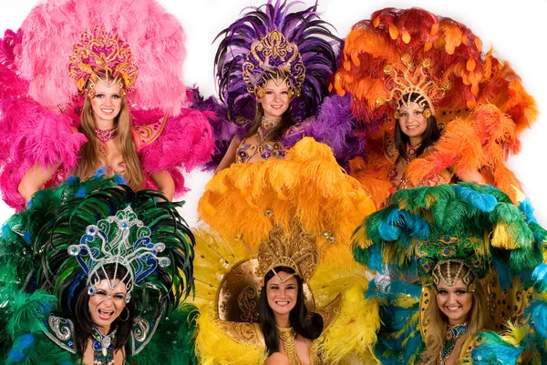 Carnival dancers — Stock Photo, Image