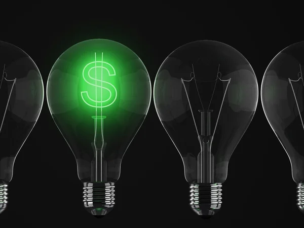 Yeşil dolar işareti yanar