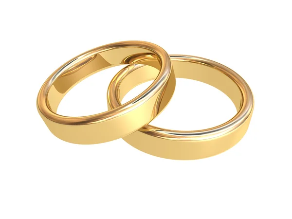 Wedding rings — Stock Photo, Image