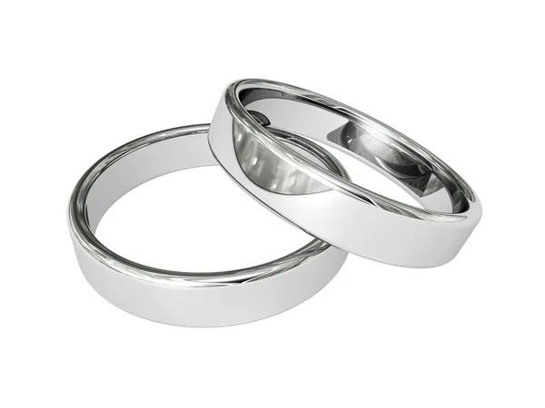 Wedding rings — Stock Photo, Image