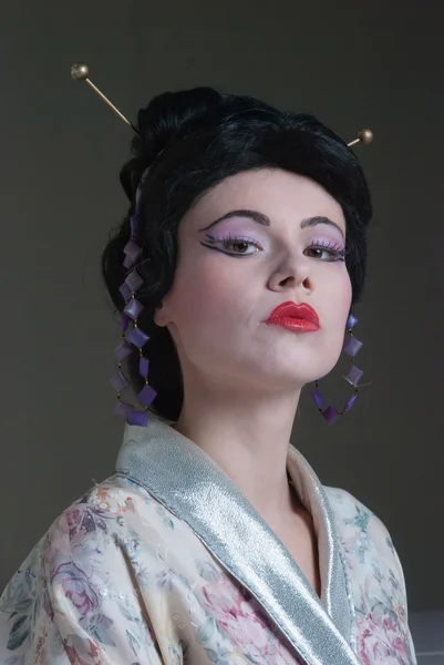 Geisha woman — Stock Photo, Image