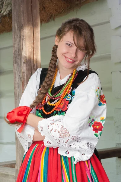 Portrait of a pretty young woman — Stock Photo, Image