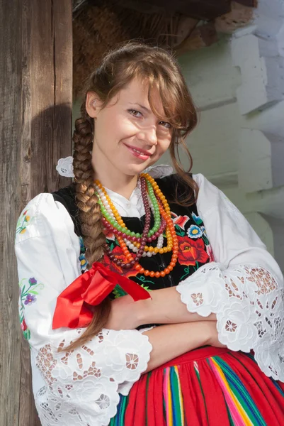 Portrait of a pretty young woman — Stock Photo, Image