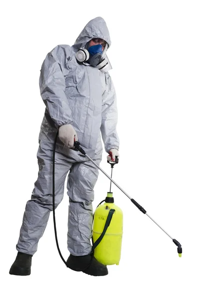 Pest control werknemer — Stockfoto