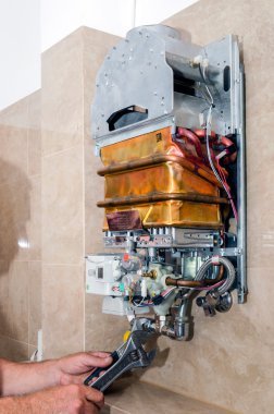 gaz sobası su ısıtma için